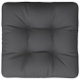 Cojín para sofá de palets tela gris 50x50x12 cm de , Cojines para sillas y sofás - Ref: Foro24-360425, Precio: 32,89 €, Descu...