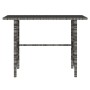 Juego de comedor de jardín 4 piezas con cojines ratán PE gris de vidaXL, Conjuntos de jardín - Ref: Foro24-311914, Precio: 28...