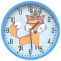 Reloj de pared poliestireno y cristal azul Ø25,5 cm de , Relojes de pared - Ref: Foro24-4008400, Precio: 10,85 €, Descuento: %