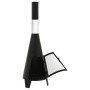 Estufa de jardín con atizador acero 38x38x122 cm de vidaXL, Chimeneas - Ref: Foro24-313355, Precio: 96,65 €, Descuento: %