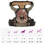 Arnés para perros con bandas reflectantes ajustables marrón M de , Productos para perros - Ref: Foro24-4013368, Precio: 18,09...