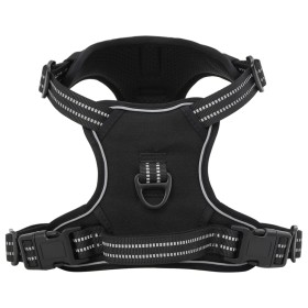 Arnés para perros con correa y collar ajustable negro S de , Productos para perros - Ref: Foro24-4013380, Precio: 24,50 €, De...