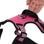 Arnés para perros con correa y collar ajustable rosa M de , Productos para perros - Ref: Foro24-4013389, Precio: 23,16 €, Des...