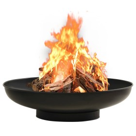 Brasero de acero 80 cm de vidaXL, Chimeneas - Ref: Foro24-313344, Precio: 161,46 €, Descuento: %