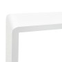 Estantes cubo de pared 3 unidades MDF blanco en Estanterías | Comprar online en Foru.es