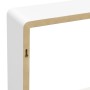 Estantes cubo de pared 3 unidades MDF blanco en Estanterías | Comprar online en Foru.es