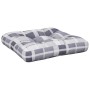 Cojín para sofá de palets de tela a cuadros gris de , Cojines para sillas y sofás - Ref: Foro24-360892, Precio: 21,65 €, Desc...