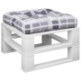 Cojín para sofá de palets de tela a cuadros gris de , Cojines para sillas y sofás - Ref: Foro24-360892, Precio: 21,65 €, Desc...
