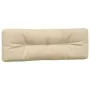 Cojines para sofá de palets 5 unidades tela beige de , Cojines para sillas y sofás - Ref: Foro24-360780, Precio: 186,82 €, De...