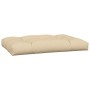 Cojines para sofá de palets 5 unidades tela beige de , Cojines para sillas y sofás - Ref: Foro24-360780, Precio: 205,95 €, De...