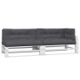 Cojines para palets 5 unidades tela gris antracita de , Cojines para sillas y sofás - Ref: Foro24-360777, Precio: 203,59 €, D...