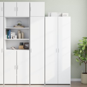 Armario estrecho madera de ingeniería blanco 40x42,5x225 cm de , Aparadores - Ref: Foro24-3281280, Precio: 166,82 €, Descuent...