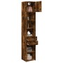Armario estrecho madera ingeniería roble ahumado 40x42,5x225 cm de , Aparadores - Ref: Foro24-3281277, Precio: 172,07 €, Desc...