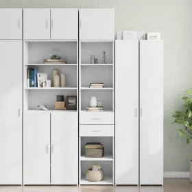 Armario estrecho madera de ingeniería blanco 45x42,5x225 cm by , Sideboards - Ref: Foro24-3281294, Price: 173,93 €, Discount: %