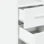 Armario estrecho madera de ingeniería blanco 45x42,5x225 cm de , Aparadores - Ref: Foro24-3281294, Precio: 173,93 €, Descuent...
