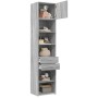 Armario estrecho madera ingeniería gris Sonoma 50x42,5x225 cm de , Aparadores - Ref: Foro24-3281313, Precio: 180,51 €, Descue...