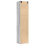 Armario estrecho madera ingeniería gris Sonoma 50x42,5x225 cm de , Aparadores - Ref: Foro24-3281313, Precio: 180,51 €, Descue...