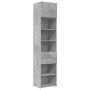Armario estrecho madera ingeniería gris hormigón 50x42,5x225 cm de , Aparadores - Ref: Foro24-3281311, Precio: 174,78 €, Desc...