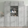 Armario de madera de ingeniería gris hormigón 70x42,5x225 cm de , Aparadores - Ref: Foro24-3281318, Precio: 213,19 €, Descuen...