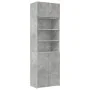 Armario de madera de ingeniería gris hormigón 70x42,5x225 cm de , Aparadores - Ref: Foro24-3281318, Precio: 213,19 €, Descuen...
