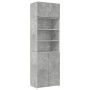 Armario de madera de ingeniería gris hormigón 70x42,5x225 cm de , Aparadores - Ref: Foro24-3281318, Precio: 215,92 €, Descuen...