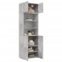 Armario de madera de ingeniería gris hormigón 70x42,5x225 cm de , Aparadores - Ref: Foro24-3281318, Precio: 215,92 €, Descuen...