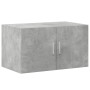 Armario de madera de ingeniería gris hormigón 70x42,5x225 cm de , Aparadores - Ref: Foro24-3281318, Precio: 215,92 €, Descuen...