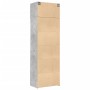Armario de madera de ingeniería gris hormigón 70x42,5x225 cm de , Aparadores - Ref: Foro24-3281318, Precio: 215,92 €, Descuen...