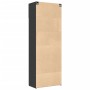 Armario de madera de ingeniería negro 80x42,5x225 cm de , Aparadores - Ref: Foro24-3281351, Precio: 268,51 €, Descuento: %