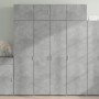 Armario de madera de ingeniería gris hormigón 80x42,5x225 cm de , Aparadores - Ref: Foro24-3281353, Precio: 254,95 €, Descuen...