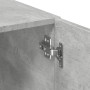 Armario de madera de ingeniería gris hormigón 80x42,5x225 cm de , Aparadores - Ref: Foro24-3281353, Precio: 254,95 €, Descuen...