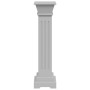 Soporte plantas pilar cuadrado clásico gris 17x17x66 cm MDF en Soportes para macetas | Comprar online en Foru.es
