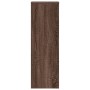Soportes de plantas madera ingeniería marrón roble 33x33x100 cm de , Soportes para macetas - Ref: Foro24-852957, Precio: 56,7...