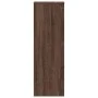 Soportes de plantas madera ingeniería marrón roble 33x33x100 cm de , Soportes para macetas - Ref: Foro24-852957, Precio: 67,2...