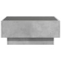 Mesa de centro y LED madera ingeniería gris hormigón 70x50x30cm de , Mesas de centro - Ref: Foro24-847514, Precio: 119,97 €, ...