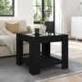 Mesa de centro con LED madera de ingeniería negro 53x53x45 cm de , Mesas de centro - Ref: Foro24-847540, Precio: 96,22 €, Des...