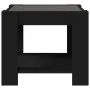 Mesa de centro con LED madera de ingeniería negro 53x53x45 cm de , Mesas de centro - Ref: Foro24-847540, Precio: 96,22 €, Des...