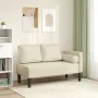 Sofá diván con cojines cuero sintético crema de , Divanes - Ref: Foro24-4007565, Precio: 160,54 €, Descuento: %