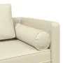 Sofá diván con cojines cuero sintético crema de , Divanes - Ref: Foro24-4007565, Precio: 160,54 €, Descuento: %