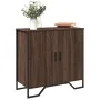 Aparador madera de ingeniería roble marrón 78x35,5x74,5 cm de , Aparadores - Ref: Foro24-848543, Precio: 69,96 €, Descuento: %