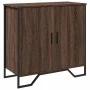 Aparador madera de ingeniería roble marrón 78x35,5x74,5 cm de , Aparadores - Ref: Foro24-848543, Precio: 69,96 €, Descuento: %