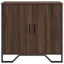 Aparador madera de ingeniería roble marrón 78x35,5x74,5 cm de , Aparadores - Ref: Foro24-848543, Precio: 70,60 €, Descuento: %