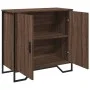 Aparador madera de ingeniería roble marrón 78x35,5x74,5 cm de , Aparadores - Ref: Foro24-848543, Precio: 69,96 €, Descuento: %