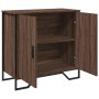 Aparador madera de ingeniería roble marrón 78x35,5x74,5 cm de , Aparadores - Ref: Foro24-848543, Precio: 70,60 €, Descuento: %