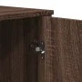Aparador madera de ingeniería roble marrón 78x35,5x74,5 cm de , Aparadores - Ref: Foro24-848543, Precio: 69,96 €, Descuento: %