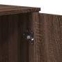 Aparador madera de ingeniería roble marrón 78x35,5x74,5 cm de , Aparadores - Ref: Foro24-848543, Precio: 70,60 €, Descuento: %
