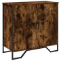 Aparador madera de ingeniería roble ahumado 78x35,5x74,5 cm de , Aparadores - Ref: Foro24-848541, Precio: 64,81 €, Descuento: %