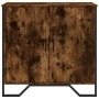 Aparador madera de ingeniería roble ahumado 78x35,5x74,5 cm de , Aparadores - Ref: Foro24-848541, Precio: 64,81 €, Descuento: %