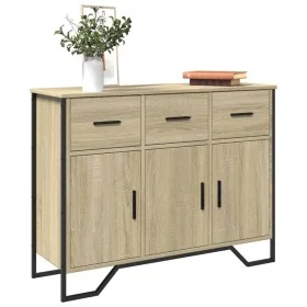 Aparador madera de ingeniería roble Sonoma 97x32,5x74,5 cm de , Aparadores - Ref: Foro24-848560, Precio: 121,61 €, Descuento: %