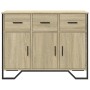 Aparador madera de ingeniería roble Sonoma 97x32,5x74,5 cm de , Aparadores - Ref: Foro24-848560, Precio: 123,63 €, Descuento: %